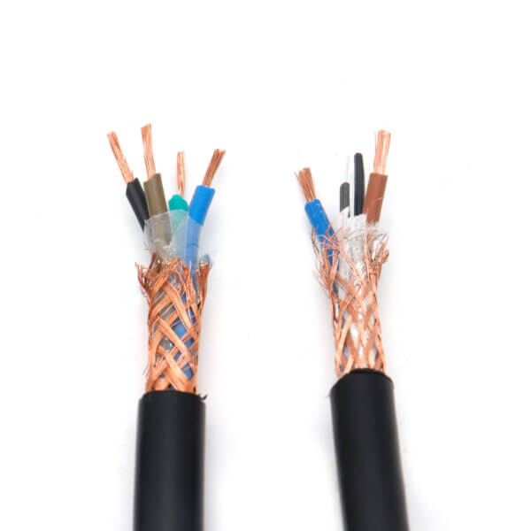 Shield pur control cable