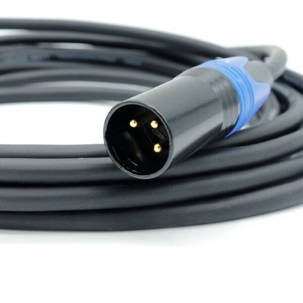 DMX cable male plug