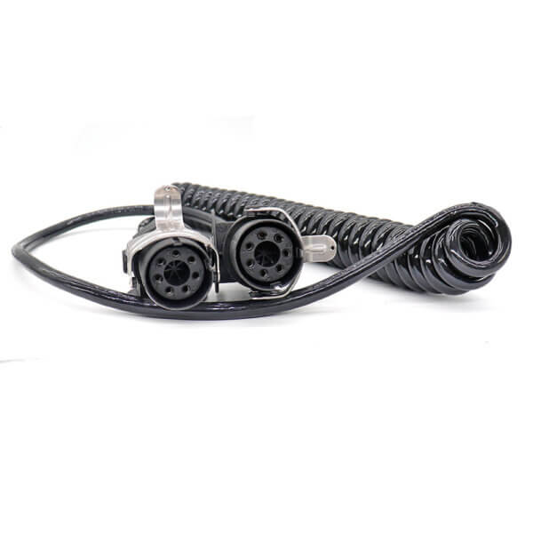 7 pin 24v ebs suzi coil cable ISO 7638-1