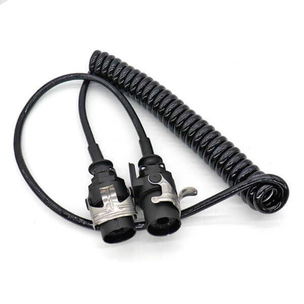 ISO 7638-2 Trailer Coil ABS/EBS Cable 7P12V