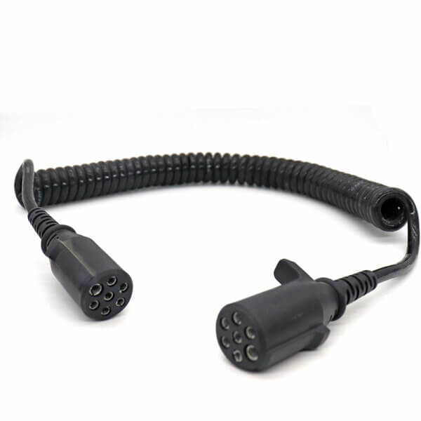 ISO 1185 24V 7p Trailer coil cable TYPE N