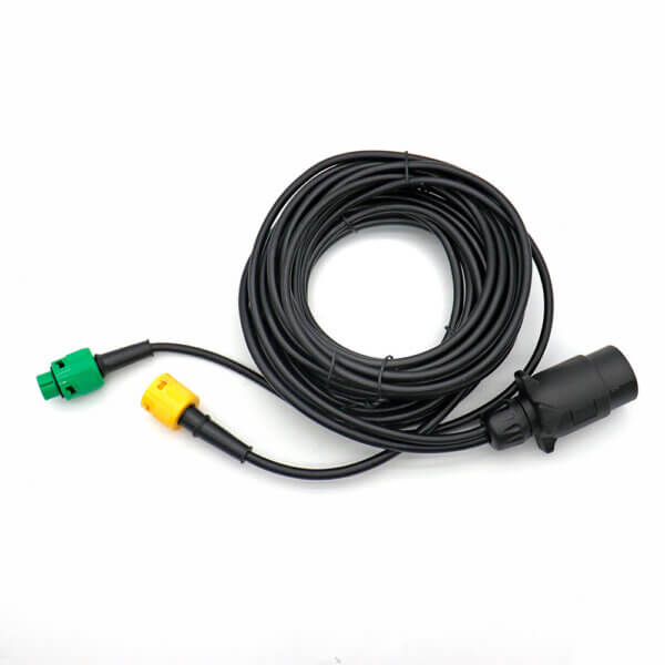 7 PIN to 2x 5 Pin Bayonet Connector Main Cable