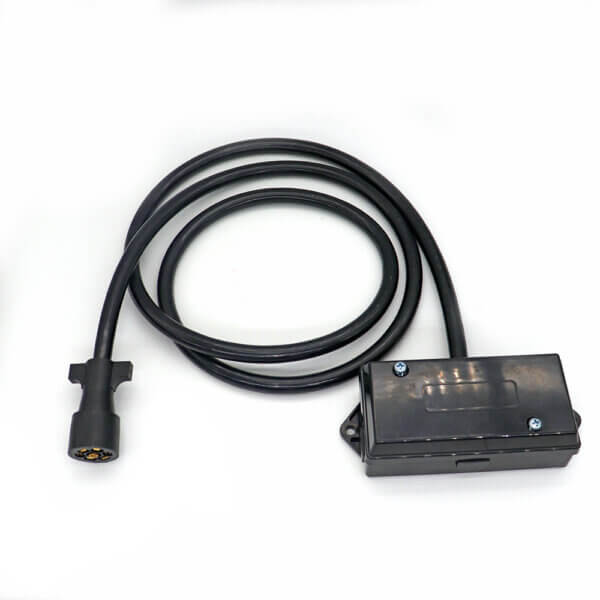 7 way trailer harness with junction box