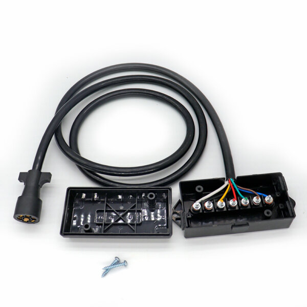 7 way trailer harness with junction box